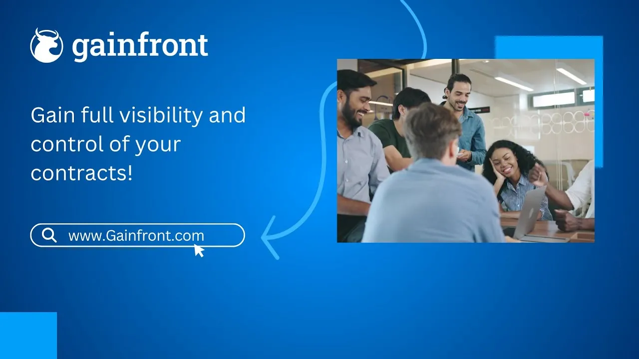 Gainfront CLM product walkthrough
